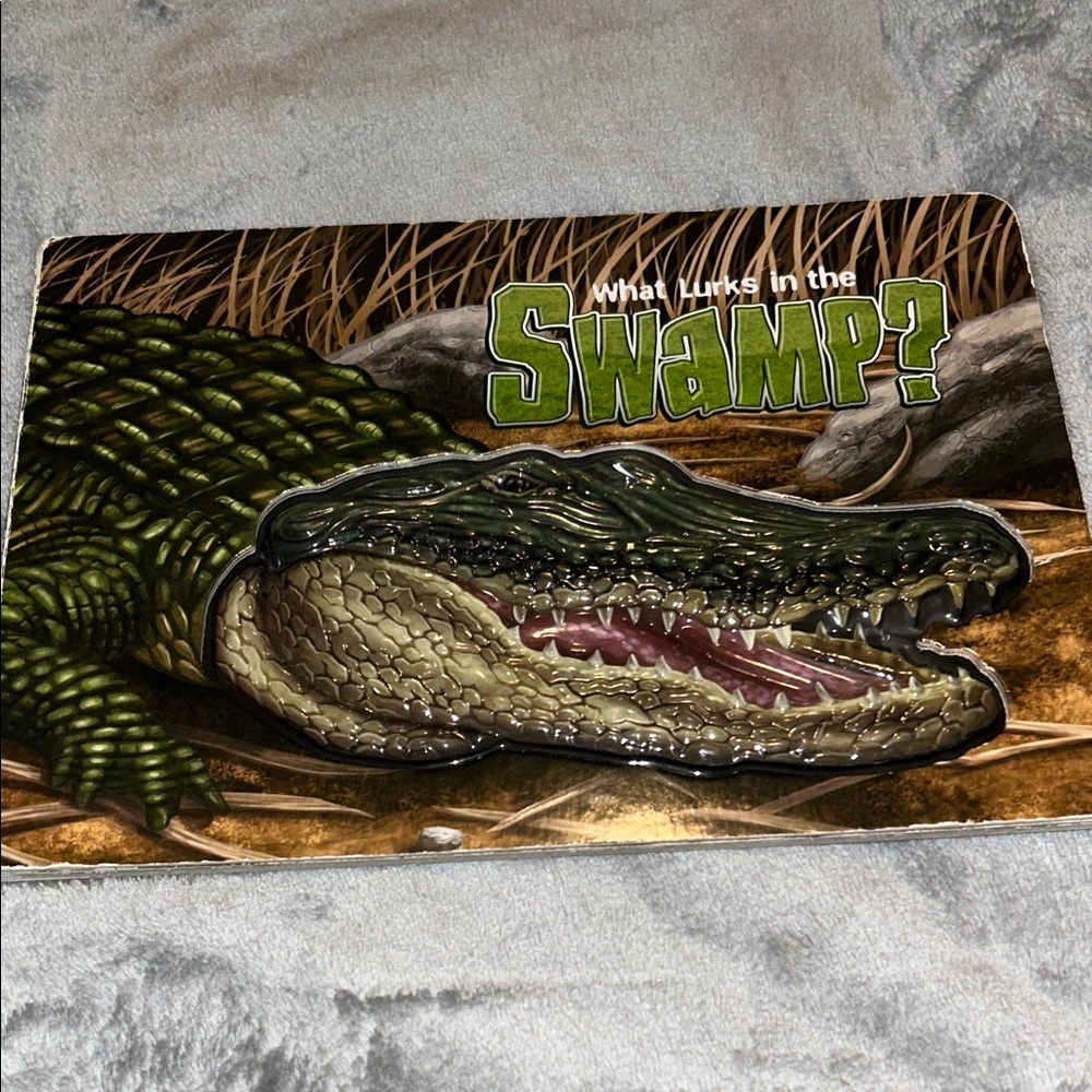 !*KIDS BOOKS 4/$10*! What Lurks In The Swamp?, Hardcover